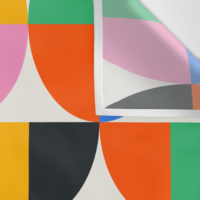BAUHAUS PATTERN STUDY 02 Wall Tapestry Gallery Image 3