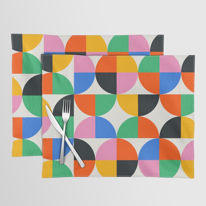 BAUHAUS PATTERN STUDY 02 Placemat Gallery Image 1