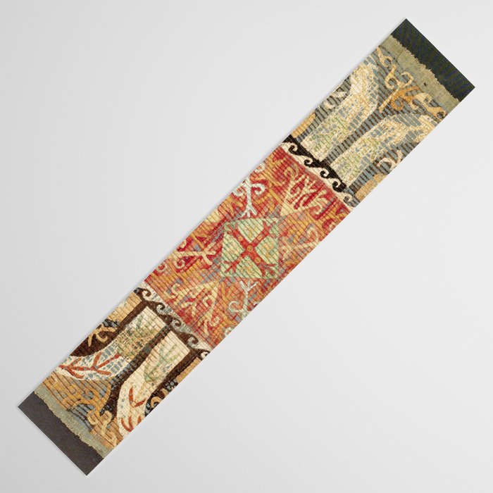 Kaitag 18th Century Caucasian Embroidery Print Table Runner Gallery Image 3