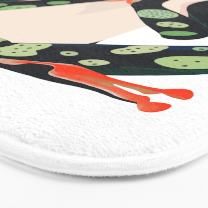 Yoga Frog Bath Mat Gallery Image 3