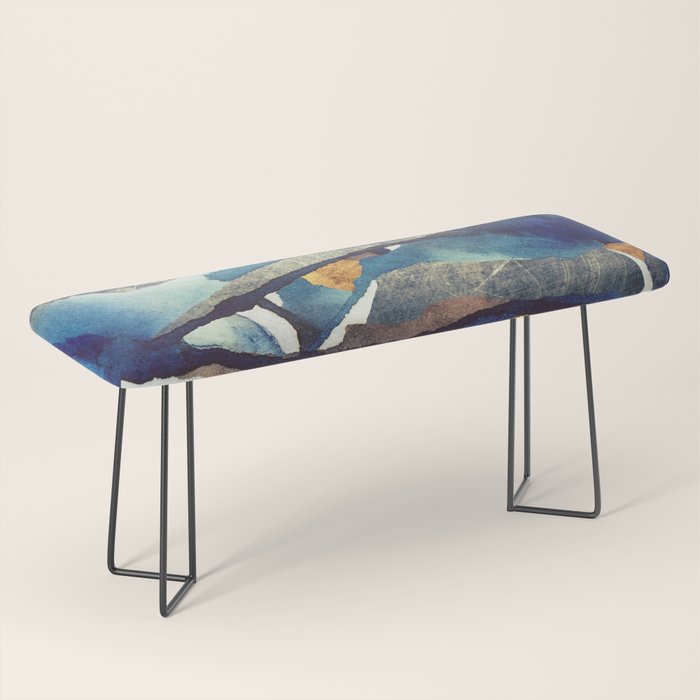 Cobalt Abstract Bench Gallery Image 1