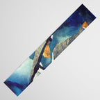 Cobalt Abstract Table Runner Gallery Image 3