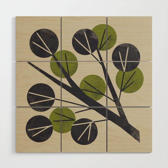 Minimal Branch Wood Wall Art Gallery Image 1
