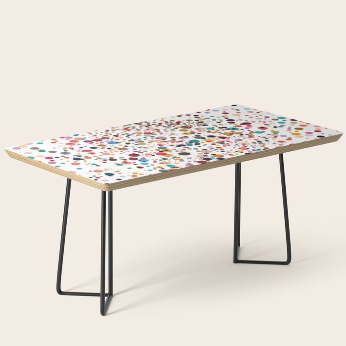 Colorful Splatter Confetti #3 Coffee Table Gallery Image 1