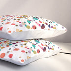 Colorful Splatter Confetti #3 Pillow Sham Gallery Image 3