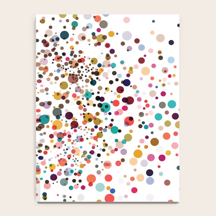 Colorful Splatter Confetti #3 Notebook Gallery Image 4