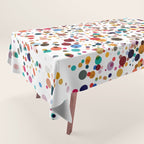 Colorful Splatter Confetti #3 Tablecloth Gallery Image 1