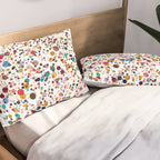 Colorful Splatter Confetti #3 Pillow Sham Gallery Image 2
