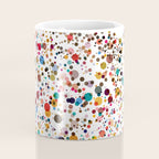 Colorful Splatter Confetti #3 Coffee Mug Gallery Image 4