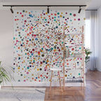 Colorful Splatter Confetti #3 Wall Mural Gallery Image 1