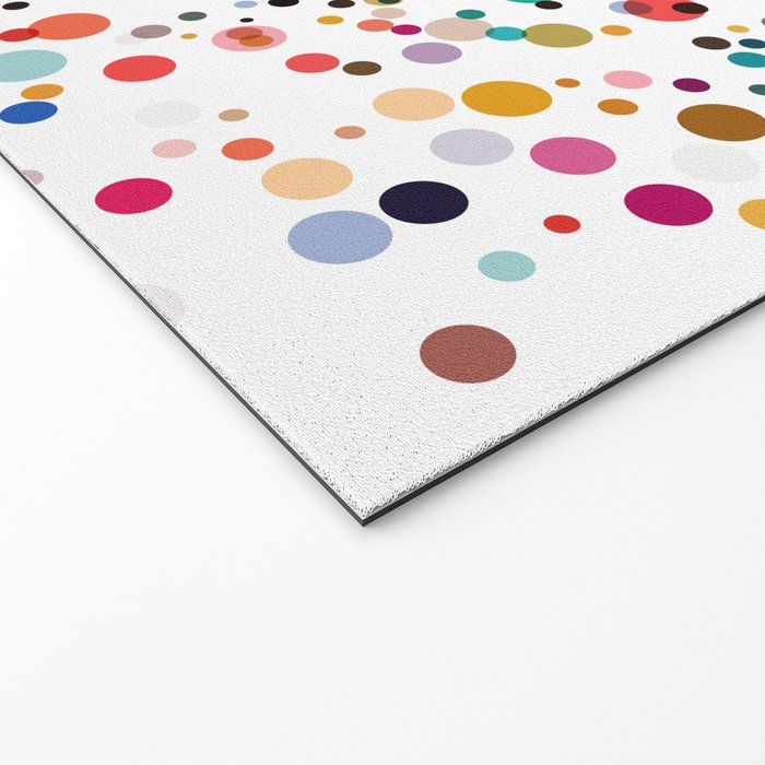 Colorful Splatter Confetti #3 Welcome Mat Gallery Image 2