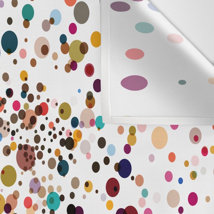 Colorful Splatter Confetti #3 Wall Tapestry Gallery Image 3