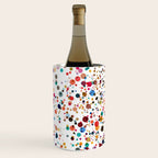 Colorful Splatter Confetti #3 Wine Chiller Gallery Image 2