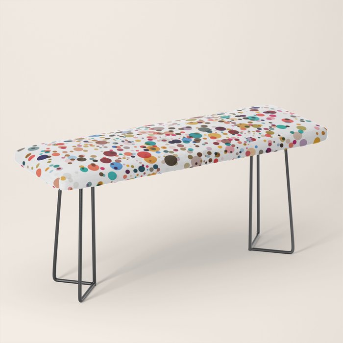 Colorful Splatter Confetti #3 Bench Gallery Image 1