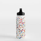 Colorful Splatter Confetti #3 Water Bottle Gallery Image 3