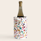 Colorful Splatter Confetti #3 Wine Chiller Gallery Image 3