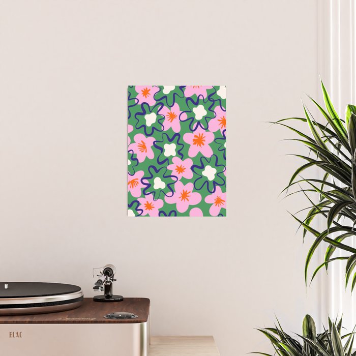 Bright Floral Poster Gallery Image 2