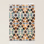 Mosaic Tiles Alhambra, Granada Spain Stationery Card Gallery Image 2