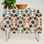 Mosaic Tiles Alhambra, Granada Spain Credenza Gallery Image 1