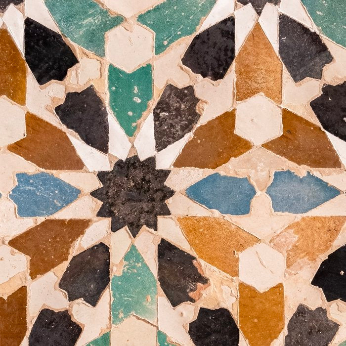 Mosaic Tiles Alhambra, Granada Spain Coffee Mug Gallery Image 2