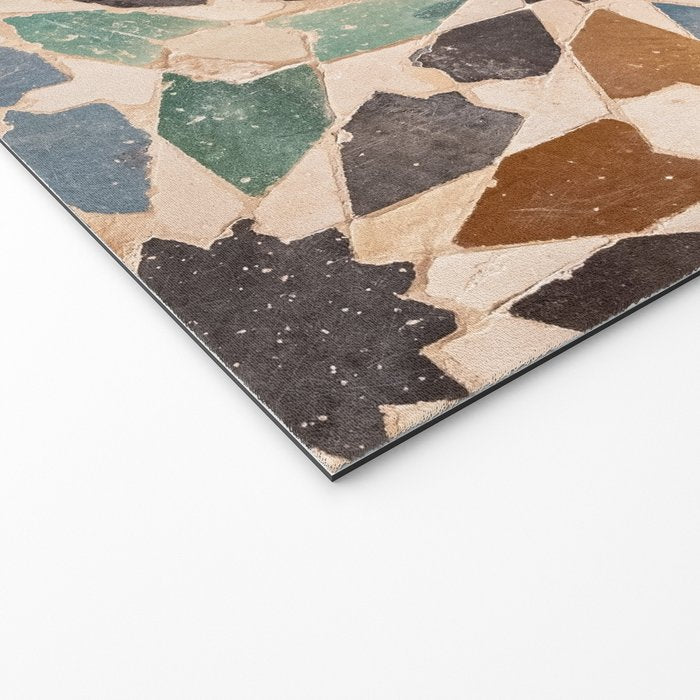 Mosaic Tiles Alhambra, Granada Spain Welcome Mat Gallery Image 2