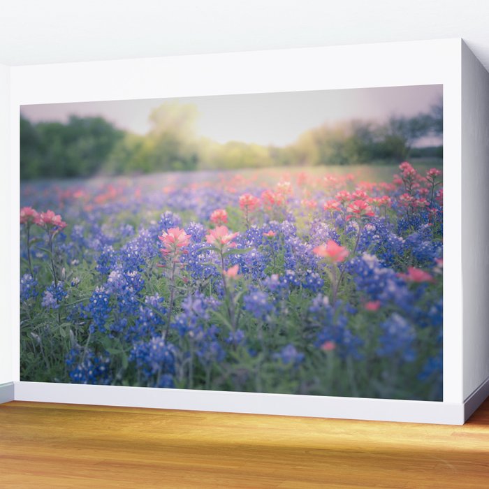 Texas Bluebonnets Wall Mural Gallery Image 2