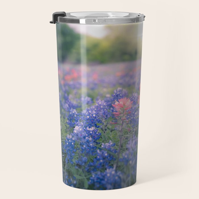 Texas Bluebonnets Travel Mug Gallery Image 3