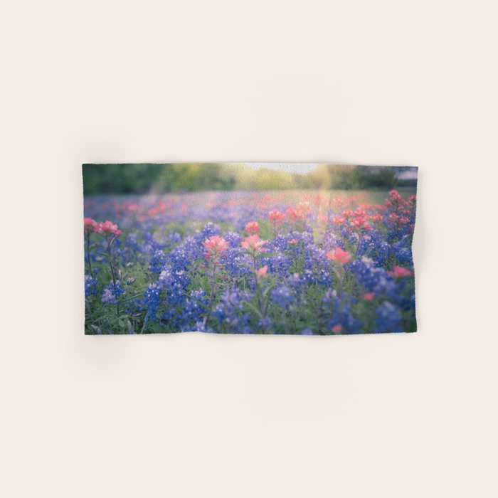 Texas Bluebonnets Bath Towel Gallery Image 1