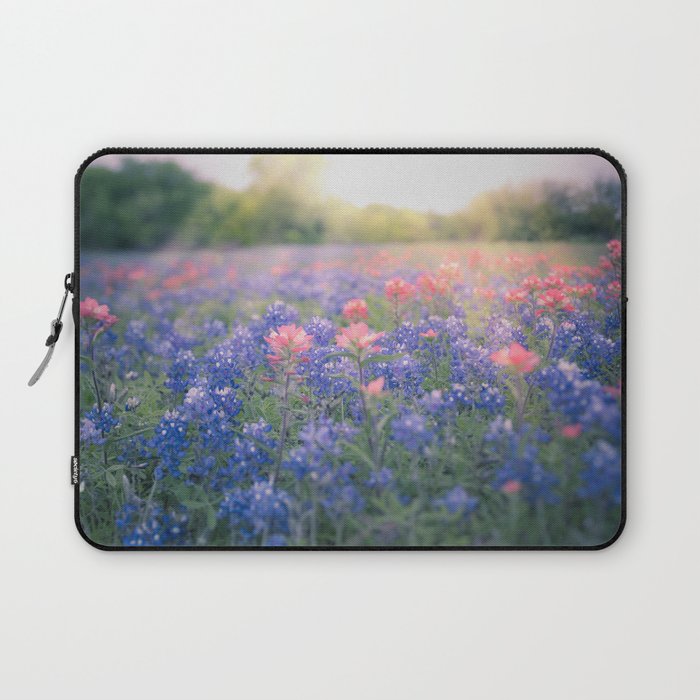 Texas Bluebonnets Laptop Sleeve Gallery Image 1