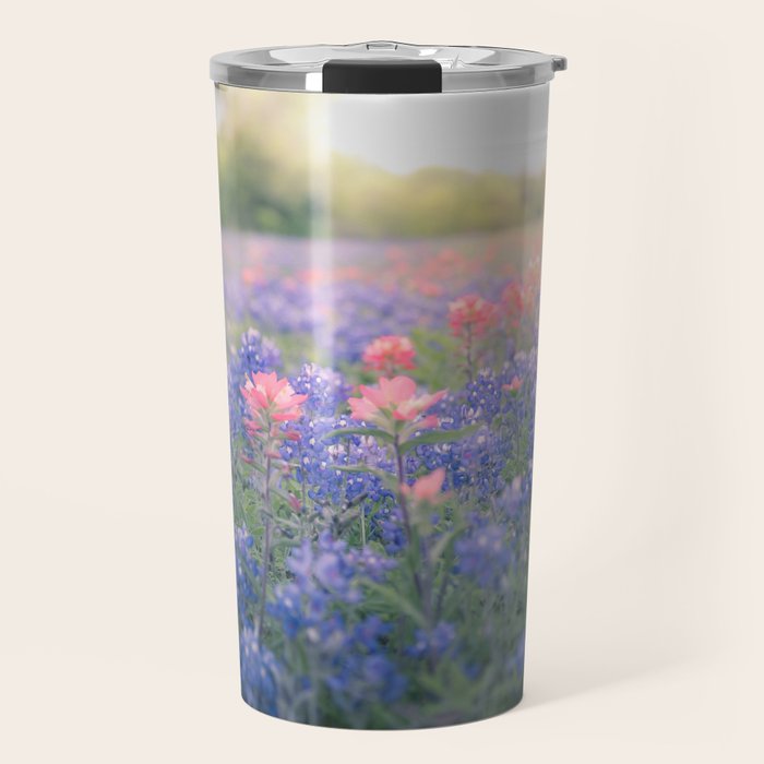 Texas Bluebonnets Travel Mug Gallery Image 1