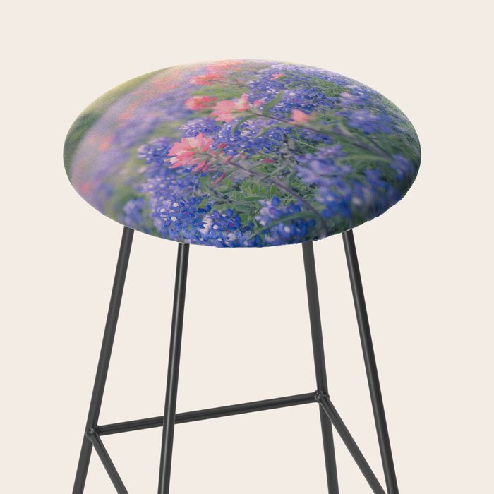 Texas Bluebonnets Stool Gallery Image 2