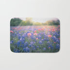 Texas Bluebonnets Bath Mat Gallery Image 1