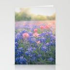 Texas Bluebonnets Stationery Card Gallery Image 2