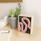 the Red string Mini Art Print Gallery Image 2