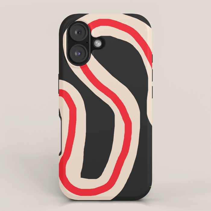 the Red string iPhone Case Gallery Image 1