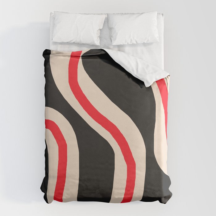the Red string Duvet Cover Gallery Image 1