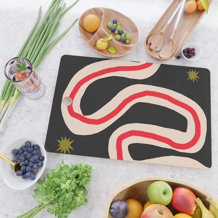 the Red string Cutting Board Gallery Image 2