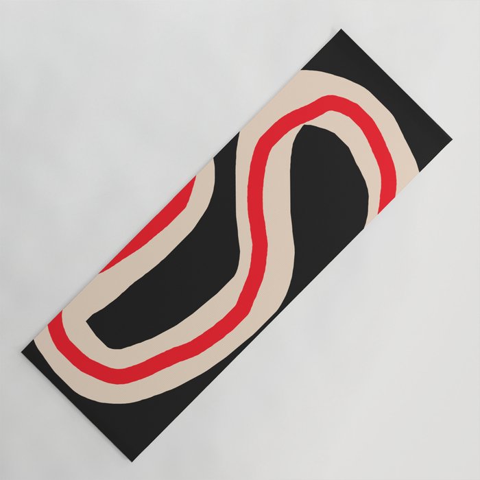 the Red string Yoga Mat Gallery Image 1