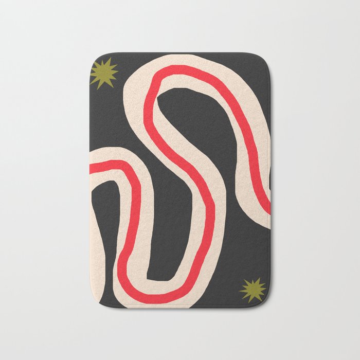 the Red string Bath Mat Gallery Image 1