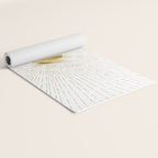 Golden sun Yoga Mat Gallery Image 2