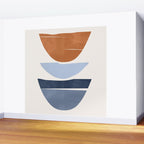 Modern Abstract Minimal Shapes 219 Wall Mural Gallery Image 2