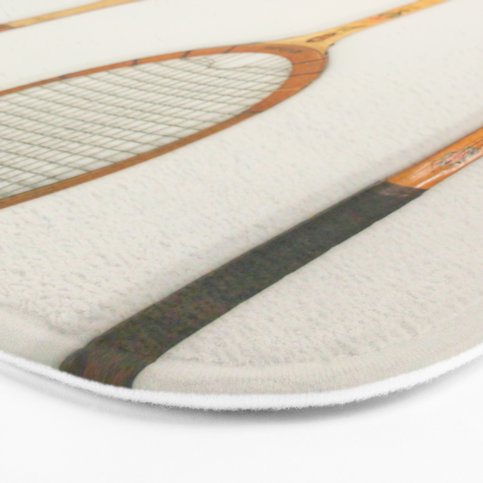 Classic Racquets Bath Mat Gallery Image 3