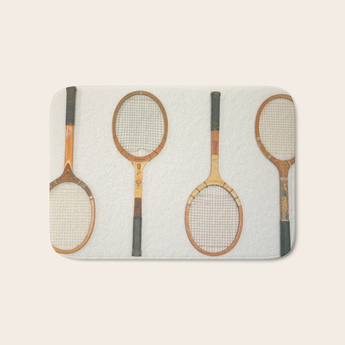 Classic Racquets Bath Mat Gallery Image 1