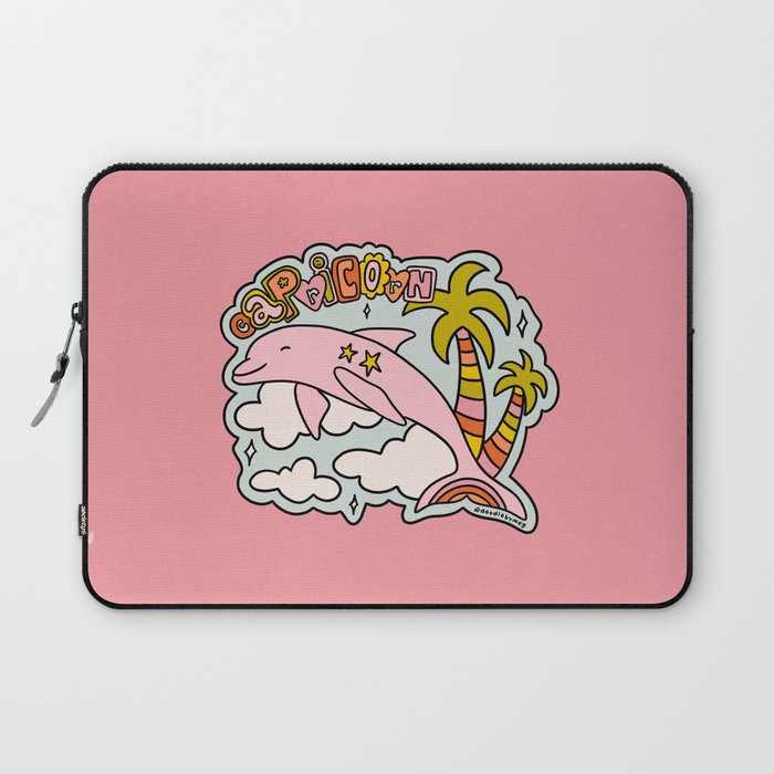 Capricorn Dolphin  Laptop Sleeve Gallery Image 1