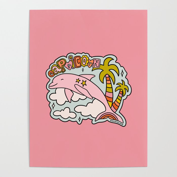 Capricorn Dolphin  Poster Gallery Image 1