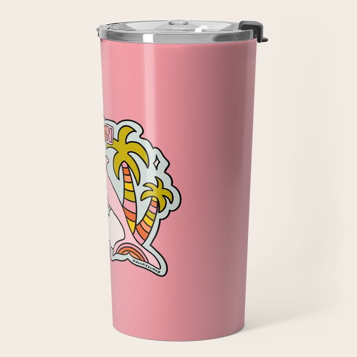 Capricorn Dolphin  Travel Mug Gallery Image 2