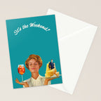 Weekend Plans Stationery Card Gallery Image 2