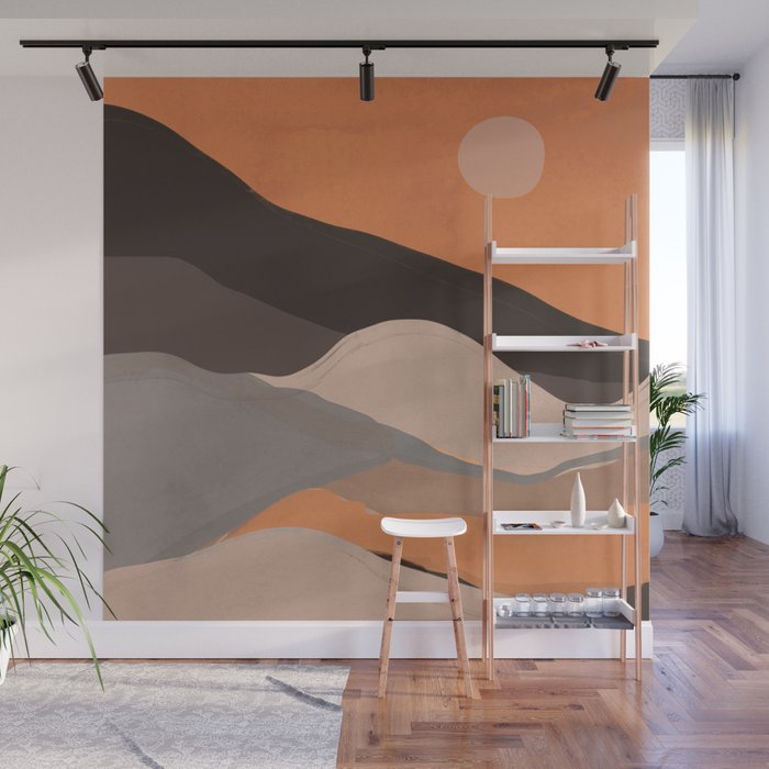 Abstract Art Landscape 69 Wall Mural Gallery Image 1