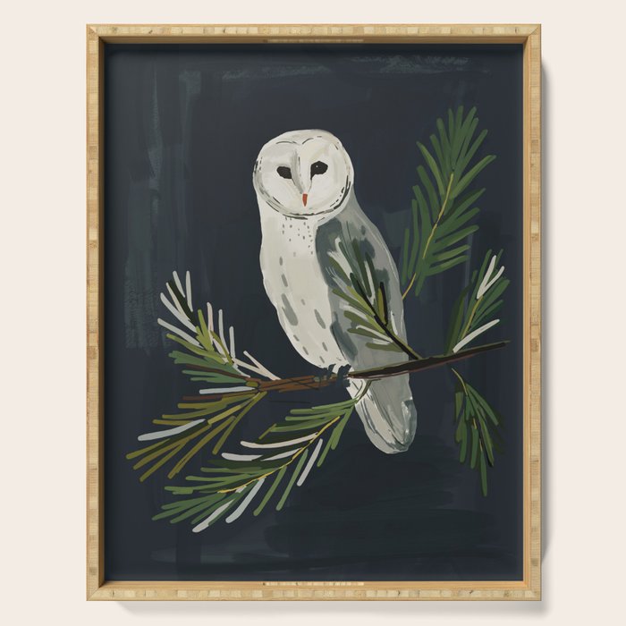 Night Owl Serving Tray Gallery Image 1