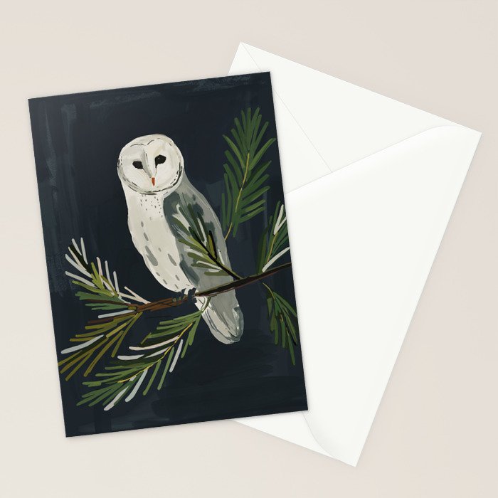 Night Owl Stationery Card Gallery Image 2